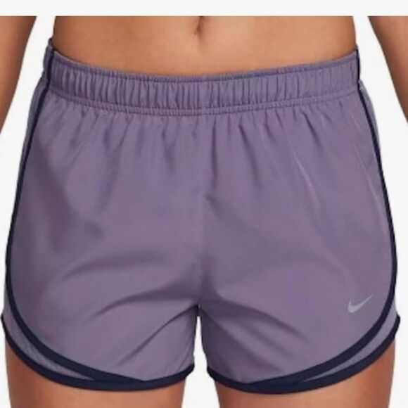 1141 NWT Nike Women's Dri-FIT Tempo Mid-Rise Brief-Lined Running Shorts Sz Small - Picture 1 of 4